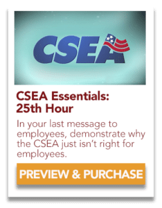 CSEA essentials 25th hour